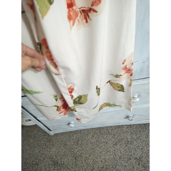 Feathers Wide Leg Floral Strapless Romper Sm Boho Feminine Cottage Core Beachy - Picture 2 of 9